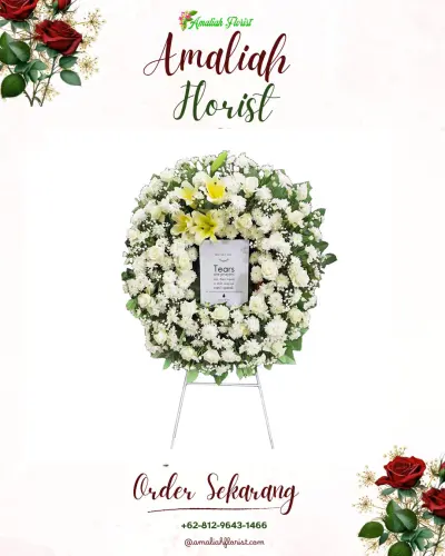 Krans Bunga Duka Cita di Tenganan